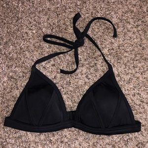 Black bikini top